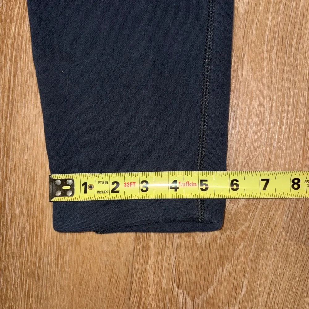 Y2K Abercrombie & Fitch Athletic Sweatpants Mens XL Black Red Logo Slim Joggers